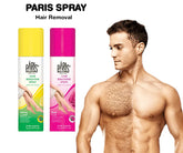 Paris Hair Removal Spray Rose – Instant Painless Hair Remover for Body & Legs | 100% Safe for All Skin Types - Elite Cosmetics
